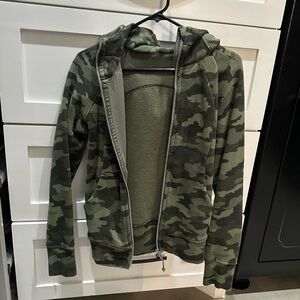 lululemon athletica Green Camo Jacket